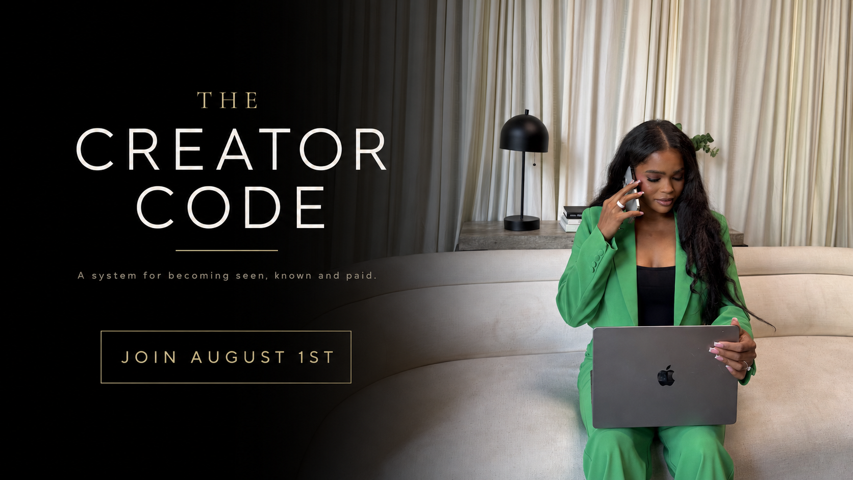 The Creator Code — A system for becoming seen, known and paid. Now live.